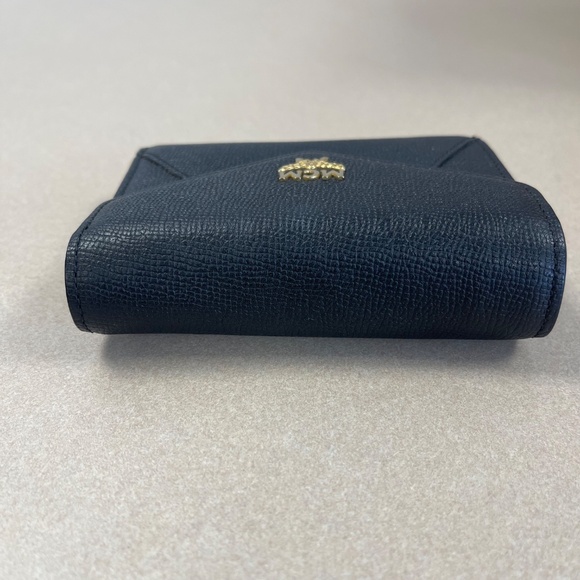 MCM Black Leather Compact Wallet - Preowned - Picture 5 of 14